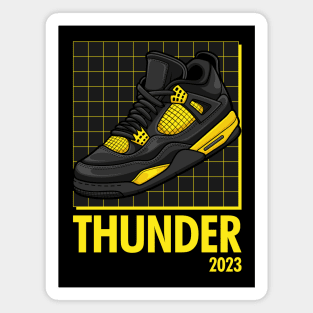 AJ 4 Retro Thunder Sneaker Magnet